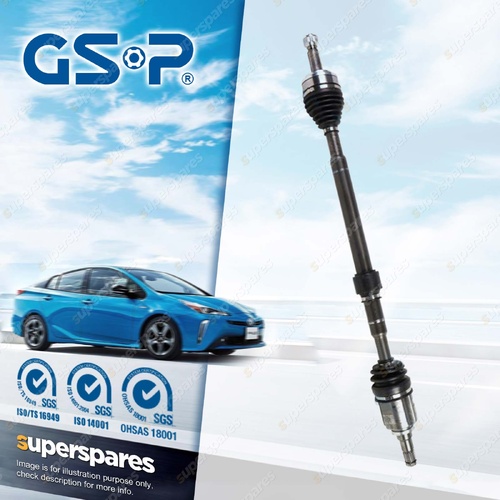 GSP Front Right CV Joint Drive Shaft for Toyota C-HR NGX10R NGX50R 1.2L Petrol
