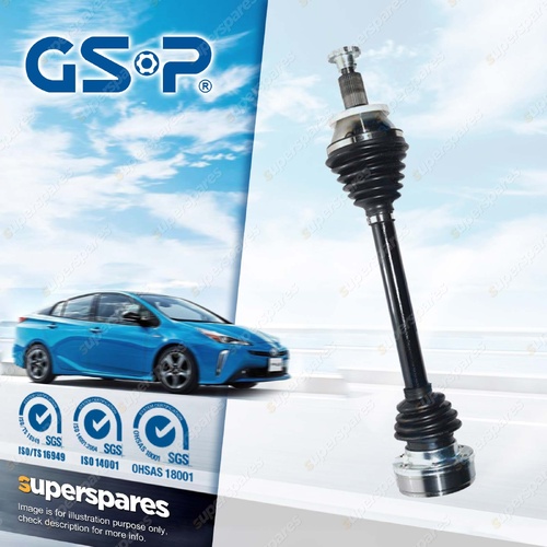GSP Front Left CV Joint Drive Shaft for VW Polo 9N BBY BBZ BUD 1.4L Manual