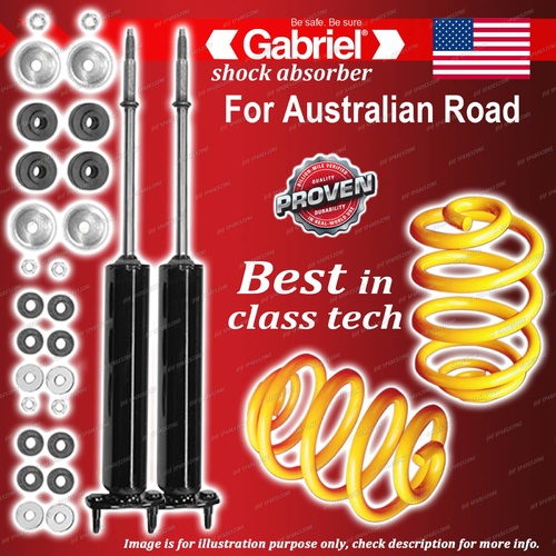 Front Classic Shocks + Lowered King Coil Springs for Fairlane ZA ZB ZC ZD ZF ZG