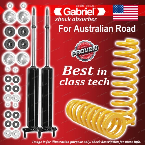 Front Gabriel Classic Shocks + King Springs for Fairlane ZA ZB ZC ZD ZF ZG ZH ZJ