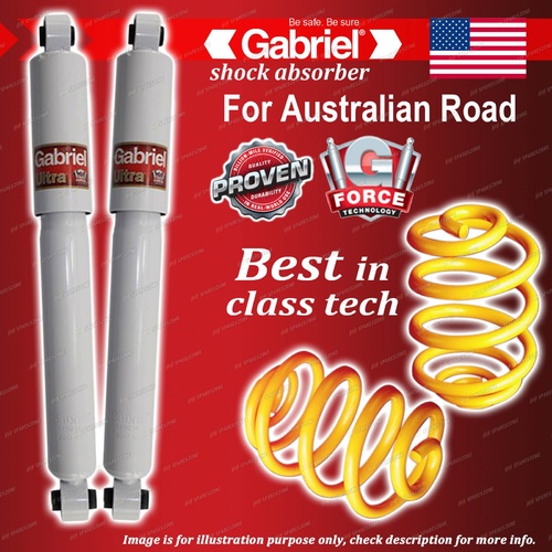 Rear Ultra LT Shocks + Lowered King Springs for Ford Territory SX SY SZ AWD