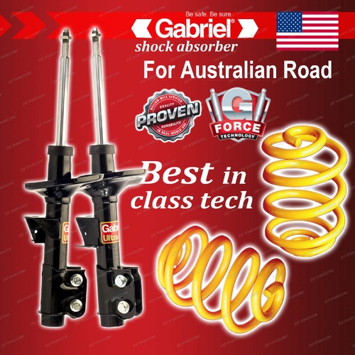 Front Gabriel Ultra Shocks + Ultra Low King Springs for Holden Commodore VR VS