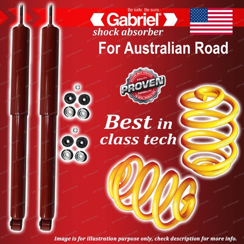 Rear Guardian Shocks Ultra Low King Springs for Holden Commodore VS 6Cyl FE2