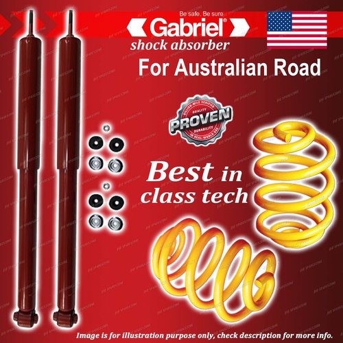 Rear Guardian Shocks + Lowered King Coil Springs for Holden Commodore VP VR VS