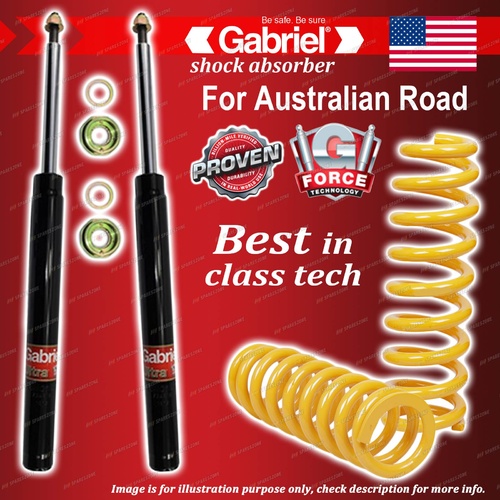 Front Ultra Shocks + Raised Springs for Holden Commodore VB VC VH VK VL VP 6CYL