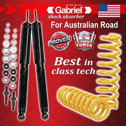 Rear Gabriel Ultra Shocks + STD King Springs for Holden Commodore VG VR VS