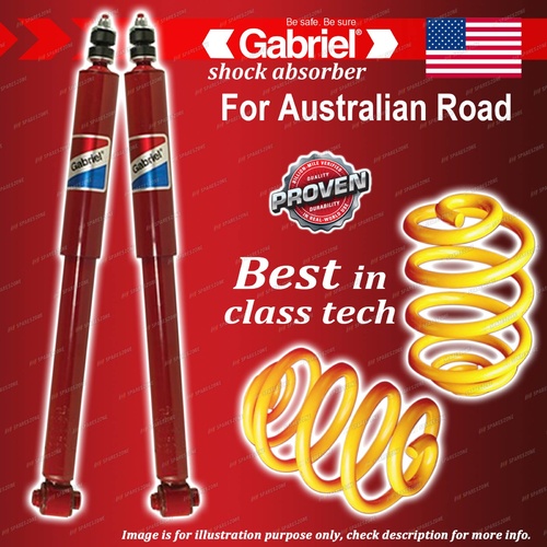 Rear Guardian Shocks + Ultra Low King Coil Springs for Holden Commodore VZ 04-07