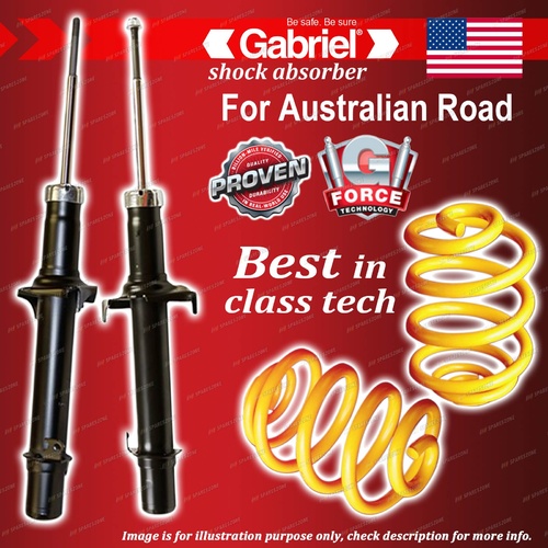 Front Ultra Shocks + Lowered 92mm King Coil Springs for Honda Accord CP2 CP3