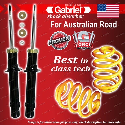 Front Gabriel Ultra Shocks Lowered King Coil Springs for Hyundai Sonata EF EF-B