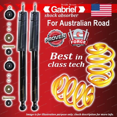 Front Ultra Shocks + Lowered King Coil Springs for Mercedes Benz C180 C200 W202