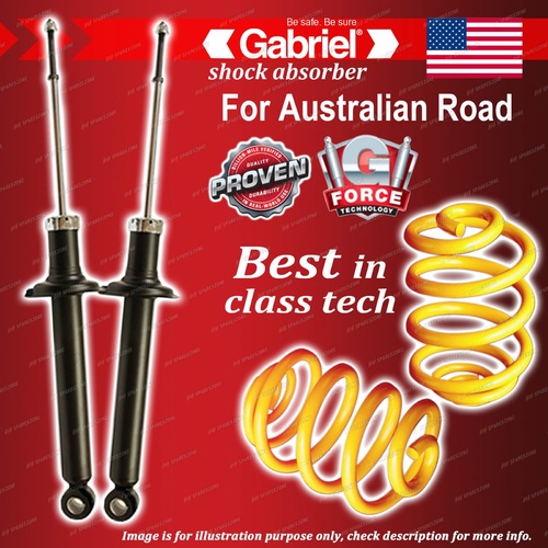 Rear Ultra Shocks + Lowered King Springs for Mitsubishi Verada KF KH KJ KL KW