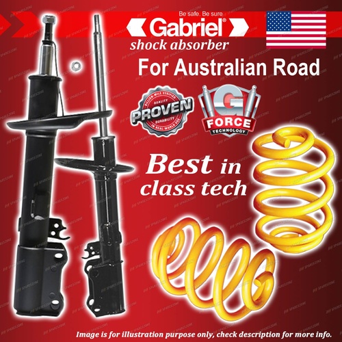 Rear Ultra Shocks + Lowered King Coil Springs for Toyota Camry 4Cyl SDV10R Sedan
