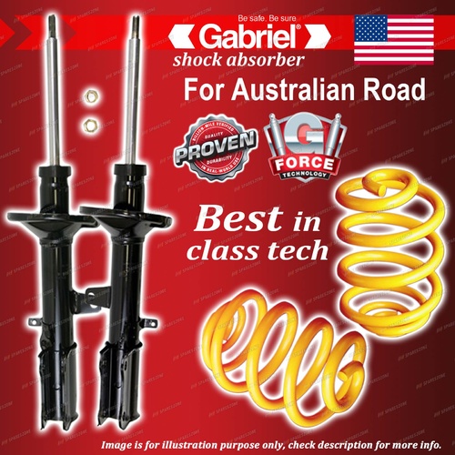Rear Gabriel Ultra Shocks + Lowered King Springs for Toyota Celica ST204 94-99