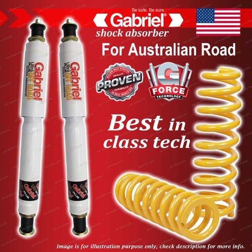 Front Gabriel Ultra Plus Shock STD 50-100KG Coil for Nissan Patrol GQ Y60 GU Y61