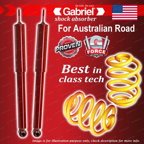 Rear Gabriel Guardian Shocks + Super Low King Coils for Holden Commodore VG VR