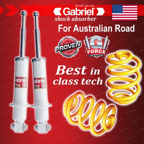 Rear Ultra Spring Seat Shocks Lowered Coils for Holden Commodore Calais VE Wagon