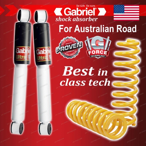 Rear Gabriel Ultra LT Shocks + Raised King Coils for Mercedes Benz Vito W639