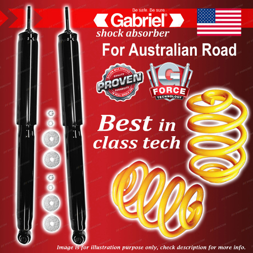 Rear Gabriel Ultra Shocks Lowered King Coil for BMW 3 Series E30 318 320 323 325