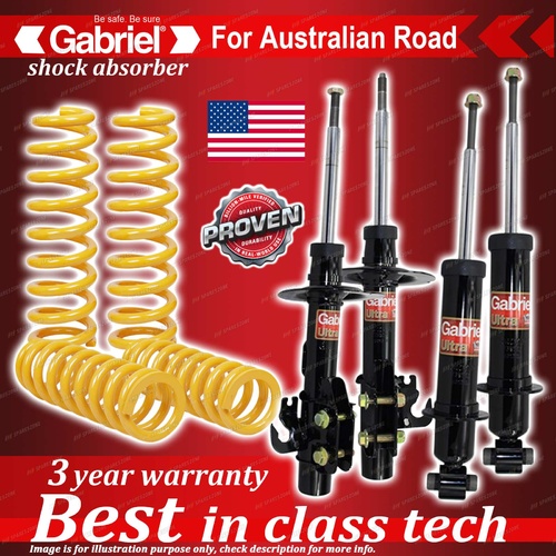 4 x STD Gabriel Shock + Coil Spring for Holden Statesman WM SER I II CAPRICE