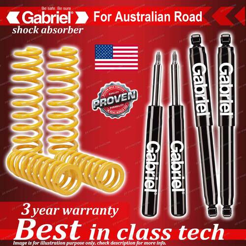 4 x Lowered Gabriel Shock + Coil Spring for Holden Commodore Sedan VP 6CYL
