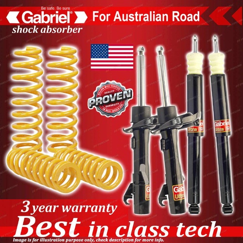 4 x STD Gabriel Shock + Coil Spring for Ford Focus LS LT 2.0L Sedan Hatch 05-08