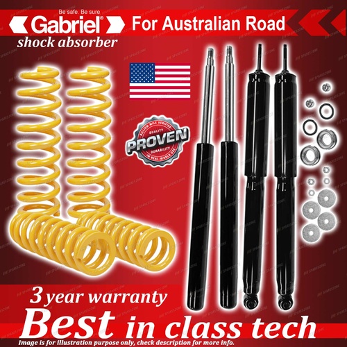 4 x STD Gabriel Shock + King Spring for BMW 3 Series E30 318 320 323 325 83-91