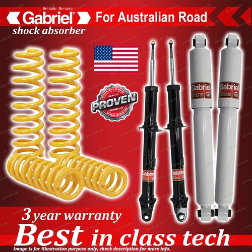 4 x STD Gabriel Shock + Coil Spring for Ford Territory SX SY RWD 2004-9/2007