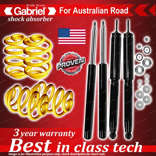 4 x Lowered Gabriel Shock + Coil Spring for BMW 3 Series E30 318 1983-1991