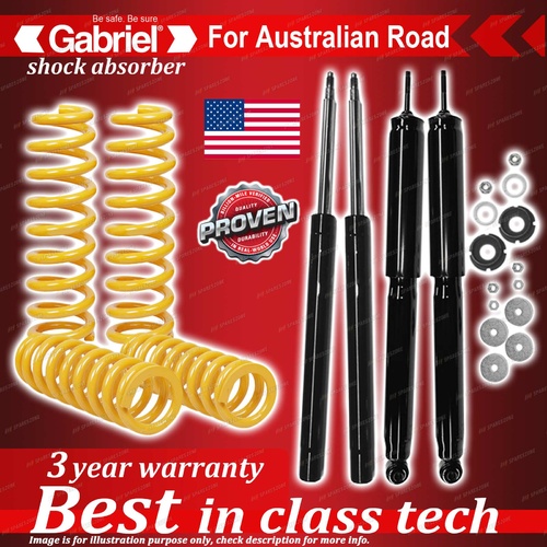 4 x STD Gabriel Shock + Coil Spring for BMW 3 Series E30 323 1983-1991