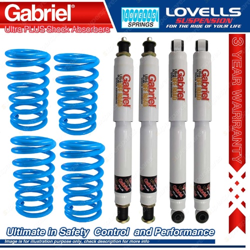 Front Rear Gabriel Ultra PLUS Shocks Coil Springs for Ford Maverick DA Wagon