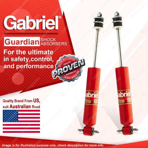 2 x Front Gabriel Guardian Shock Absorbers for Holden GMH Monaro HK HT HG 68-71