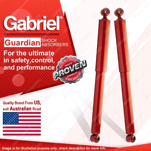 2x Rear Gabriel Guardian Shocks for Mazda E Series E1400 E1800 E2000 E2200 E2500