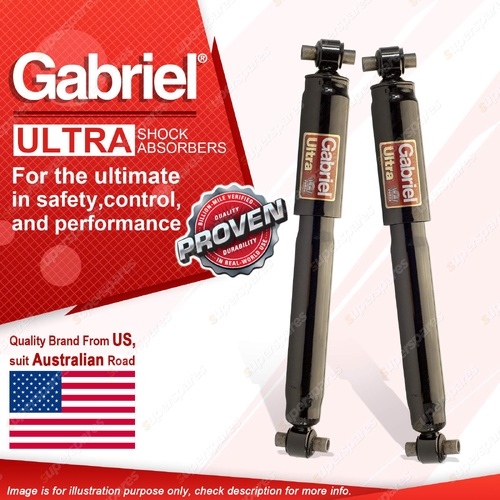 2 x Rear Gabriel Ultra Shock Absorbers for Mazda 6 GG GY Sedan Hatch Wagon 02-08