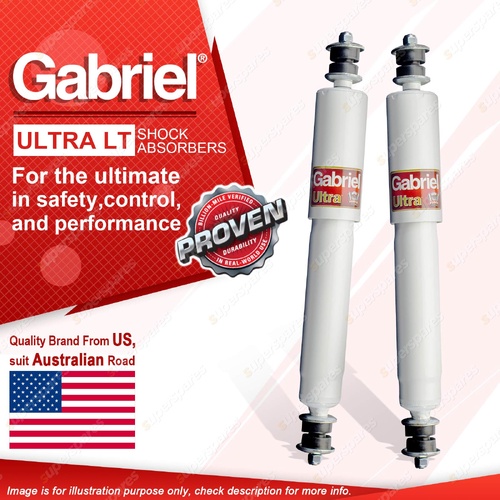 2 x Front Gabriel Ultra LT Shock Absorbers for Nissan Patrol MQ 160 80-87