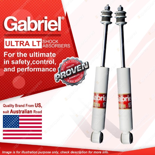 2 x Front Gabriel Ultra LT Shock Absorbers for Nissan Pathfinder D21 Terrano D21