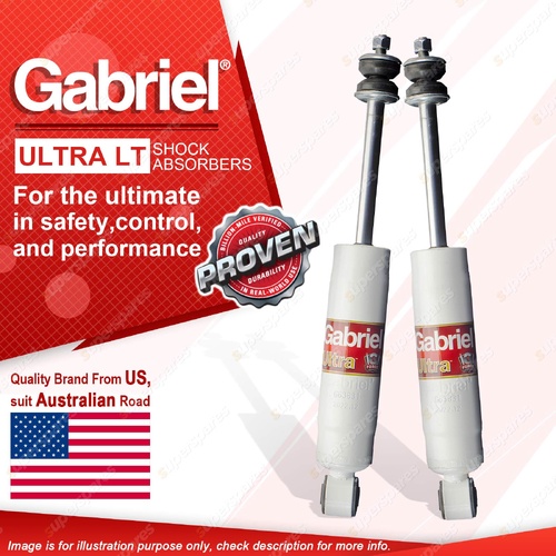 2 x Front Gabriel Ultra LT Shock Absorbers for Mitsubishi Pajero NK NL Triton MK