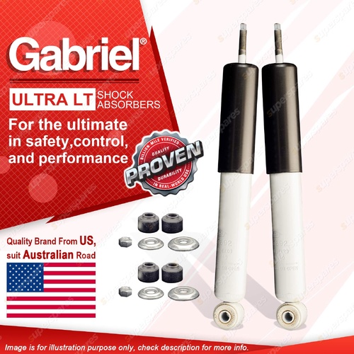 2 x Front Gabriel Ultra LT Shock Absorbers for Holden GMH Rodeo TFR