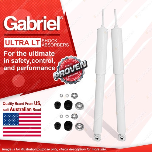 2 x Front Gabriel Ultra LT Shocks for Toyota Hiace RZH101 103 113 125 LH125R