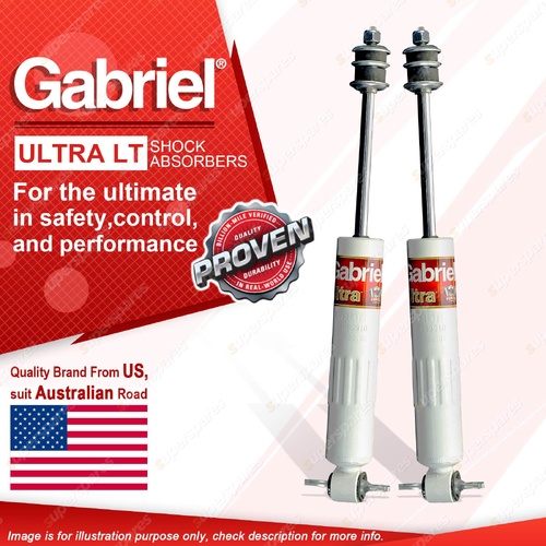2 Front Gabriel Ultra LT Shocks for Mazda E Series E1400 E1800 E2000 E2200 E2500