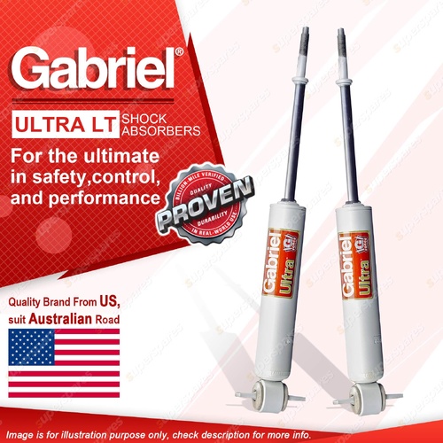 2 x Front Gabriel Ultra LT Shock Absorbers for Mitsubishi L200 MA MB MC MD 2WD