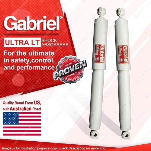 2 Rear Gabriel Ultra LT Shocks for Ford Courier PC PD PE PG PH Spectron Econovan