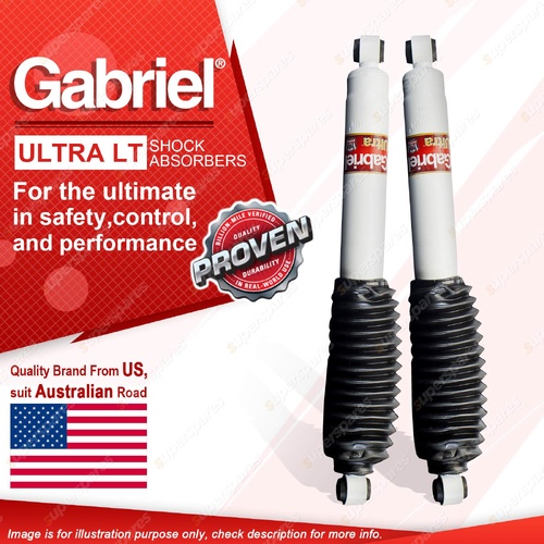 2 x Rear Gabriel Ultra LT Shocks for Toyota Landcruiser 40 55 Series FJ40 FJ55