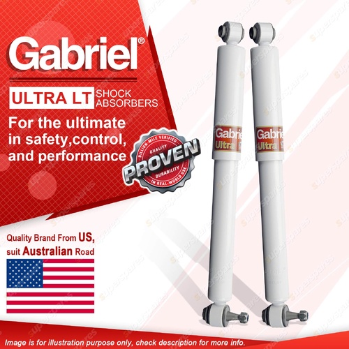 2 x Rear Gabriel Ultra LT Shock Absorbers for Ford Falcon AU BA BF Wagon
