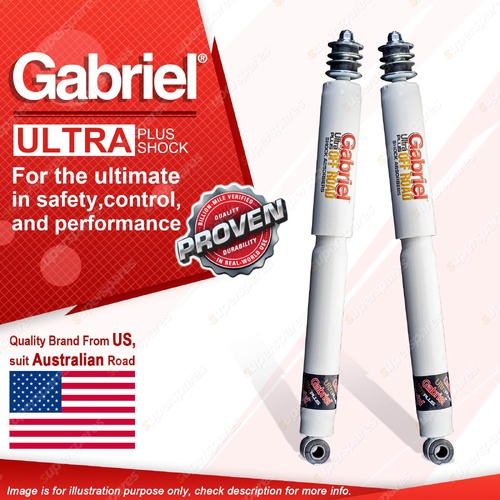 Rear Gabriel Ultra Plus 25mm Raised Shocks for Toyota Landcruiser HDJ100 UZJ100