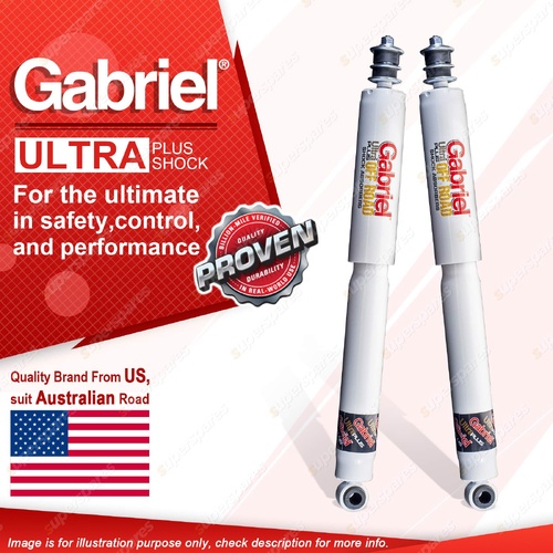 Rear Gabriel Ultra Plus 50mm Raised Shocks for Toyota Landcruiser FZJ105 HZJ105