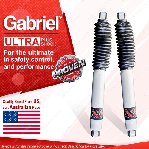 2 x Rear Gabriel Ultra Plus OE Height Shocks for Holden GMH Colorado RC Rodeo RA