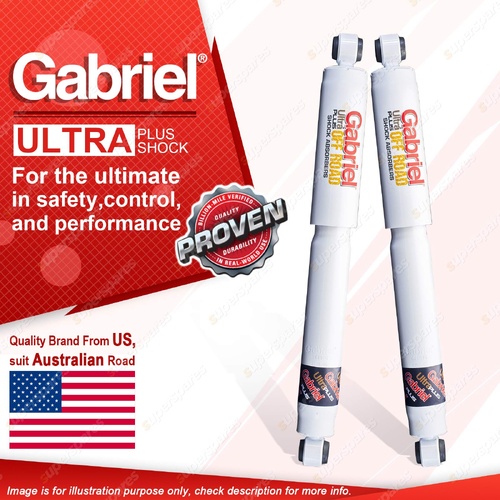 2 Rear Gabriel Ultra Plus Shocks for Toyota Hilux RN106 RN110 RN169 RN174 VZN167