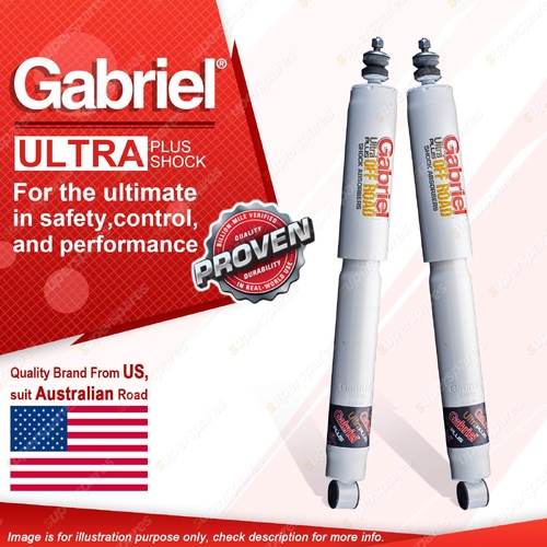 Rear Gabriel Ultra Plus 40mm Raised Shocks for Holden Colorado RG7 Trailblazer