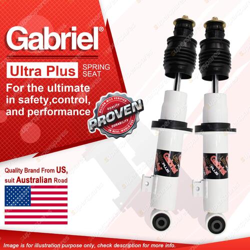 2 Front Gabriel Ultra Plus Spring Seat Shocks for Mitsubishi Triton ML MN MQ