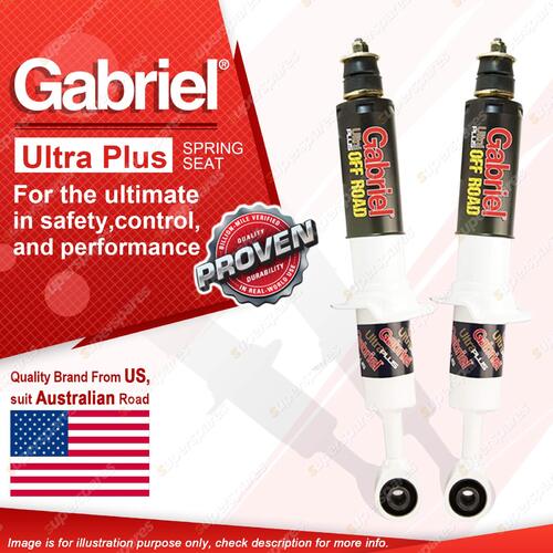 2 Front Gabriel Ultra Plus Shock Absorbers for Ford Everest UA Ranger PX 11-18